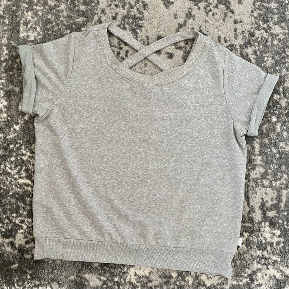 Skechers Gray Sport Top